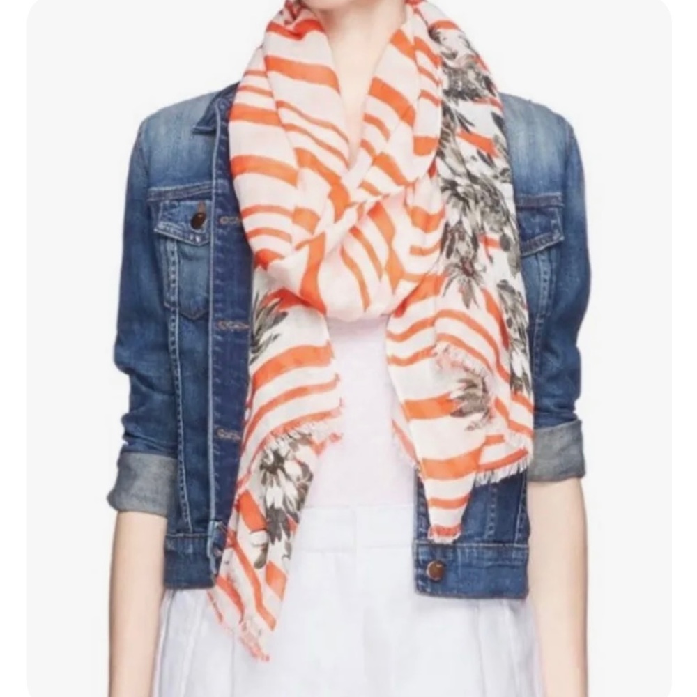 J. Crew linen scarf NWOT